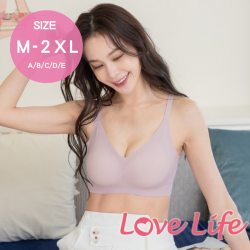 【NO.132】呼吸涼感纖維睡眠無網圈 A-E杯 M-XXL
